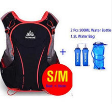 Load image into Gallery viewer, AONIJIE 5L Women Men Bag Marathon Hydration Vest Pack for 1.5L Water Bag Cycling Hiking Bag Outdoor Sport Running Backpack