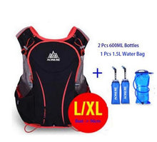 Load image into Gallery viewer, AONIJIE 5L Women Men Bag Marathon Hydration Vest Pack for 1.5L Water Bag Cycling Hiking Bag Outdoor Sport Running Backpack